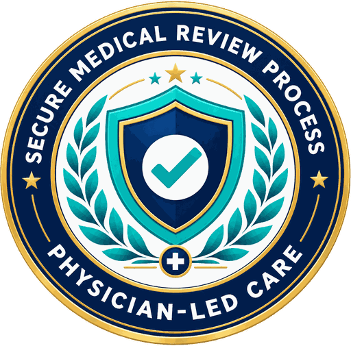 Secure Medical Review Process — Physician-Led Care
