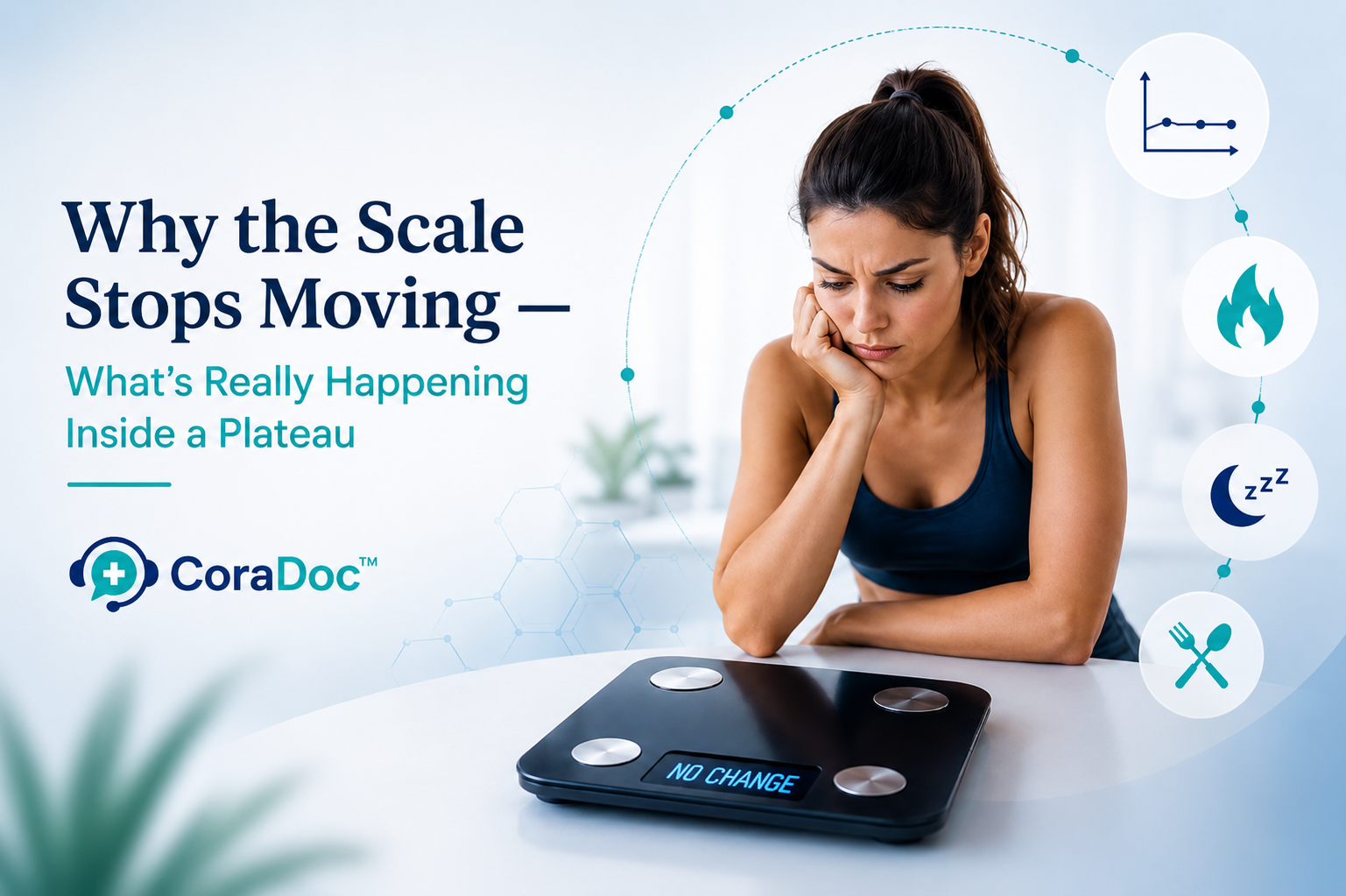 Why the Scale Stops Moving — What's Really Happening Inside a Plateau | CoraDoc